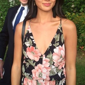 REFORMATION Long Floral Dress